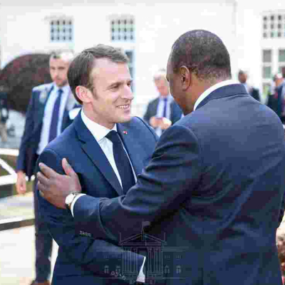 French President Emmanuel Macron Begins Two-Day Visit to Kenya
