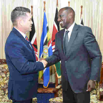 US Envoy to Kenya Kyle McCarter Defends His Recent Meeting with DP William Ruto