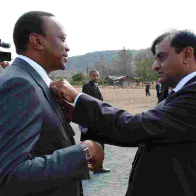 Kenyan Tycoon Narendra Naval to Donate His Entire Salary after Appointment by President Uhuru