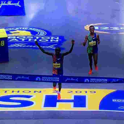 Lawrence Cherono of Kenya Wins 2019 Boston Marathon