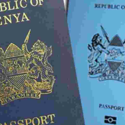Kenya Gov't to Roll Out Issuance of e-Passports in Six Centers Abroad, including Washington, DC