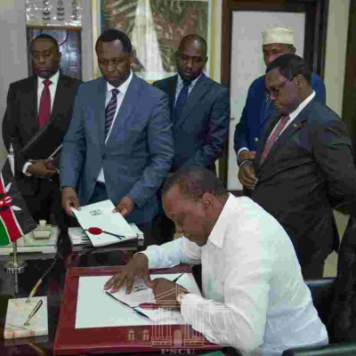 'Missing' President Kenyatta Resurfaces 
