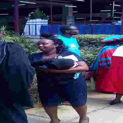 Mother 'Graduates' on Behalf of His Son who Died Four Days Before His Graduation at Daystar University