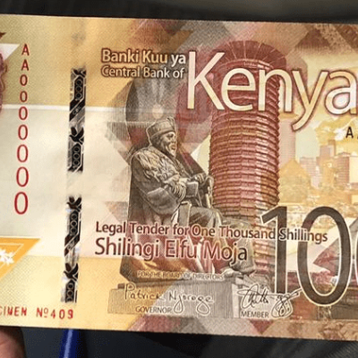 Central Bank Defends Presence of Kenyatta's Image on New Banknotes