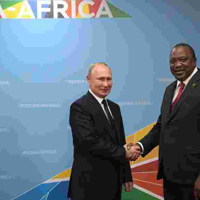 Russia President Putin Courts Kenya with Arms, Energy Deals in Meeting with Uhuru