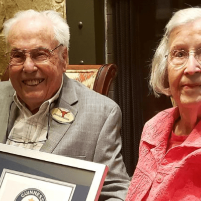 US Couple Named World’s Oldest Living Man and Wife