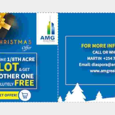 Buy One 1/8 Acre Plot in Nanyuki, Get Another FREE  (USD 3,000)