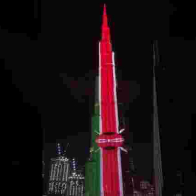 Kenyans Thrilled as Kenyan Flag is Projected on the Iconic Burj Khalifa Tower in Dubai