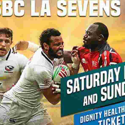 Kenya's Shujaa Team Falls 5-31 to South Africa in its First Pool B Game of the 2020 Rugby Sevens in Los Angeles