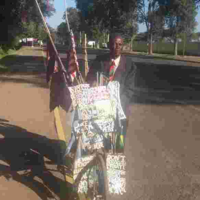 76-Year-Old Kenyan Man Cycles 223Kms to Attend Moi’s Burial