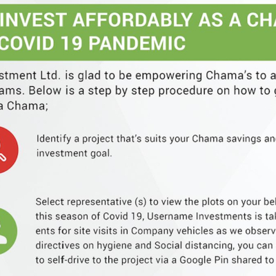 How to Invest Affordably As a Chama Amidst Covid 19 Pandemic