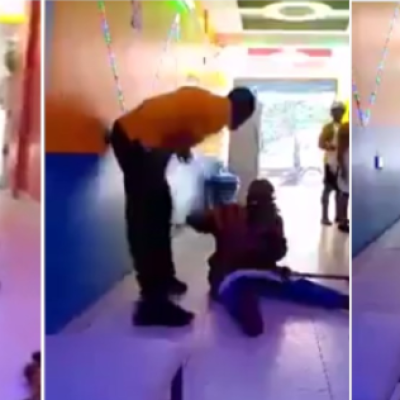 Uproar as Kenyan Hotelman is Filmed Whipping Disabled Woman [VIDEO]