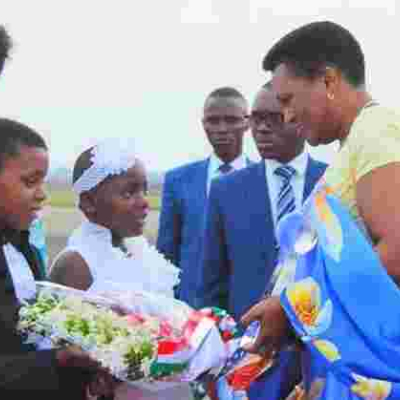 Burundi First Lady Denise Nkurunziza Leaves Kenyan Hospital After Husband's Death 