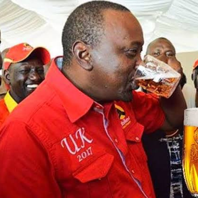 Uhuru Names His Favorite Kenyan-Made Beer Brand