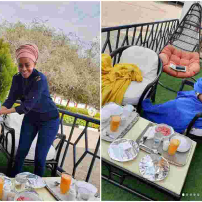 She is Not My House Help, Atwoli Says on ‘Mzungu’ Woman Pictured Serving His Youngest Wife