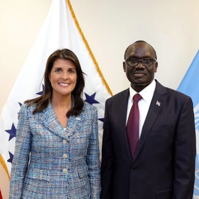 Trump Receives Credentials of New Kenyan Ambassador to the US Lazarus Amayo