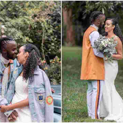 Lupita Nyongo’s Brother, Junior Nyong'o, Weds Long-Time Australian-Born Girlfriend Wanja Wahoro