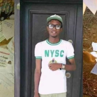 Frustrated Nigerian Man Burns All His Academic Certificates Due to Unemployment