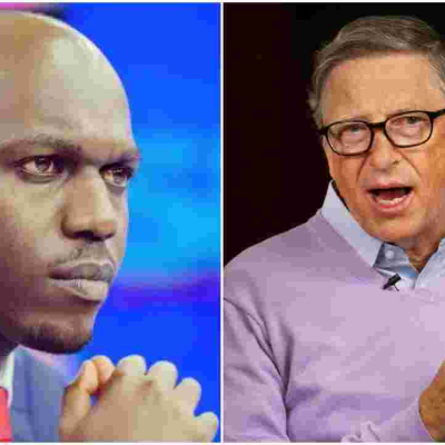 Kenyans Online Wowed After Larry Madowo Interviews Bill Gates