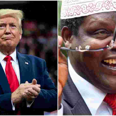 Miguna Miguna Offers to 'Swear-In' Trump as the "People's President"