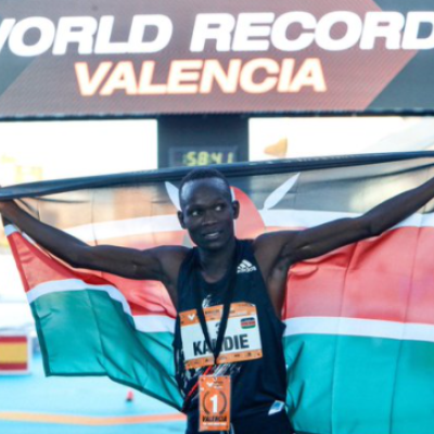 Kenya's Kandie Kibiwott Smashes Half Marathon World Record in Spain 