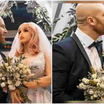 Bodybuilder Weds His Sex Doll Girlfriend After Two Years of 'Dating'