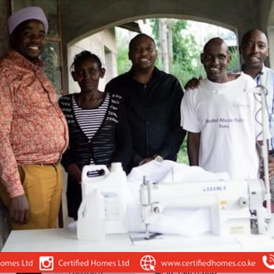 Certified Homes Valentine Gift to a Widow