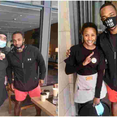 American Actor Anthony Mackie Spotted Hanging Out in Nairobi 