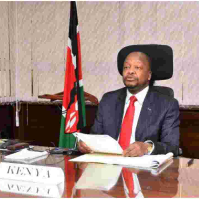 Hackers Intrude Health Cabinet Secretary Mutahi Kagwe's Virtual Meeting, Share Pornographic Content 