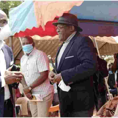 Drama as Furious Muthama Nearly Fights Kalonzo During a Burial Ceremony After Remarks About His Estranged Wife 