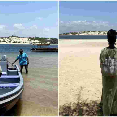 Hollywood Star Lupita Nyong’o Vacationing in Lamu 