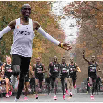 Eliud Kipchoge Sells INEOS 1:59 Challenge Images for Sh3 Million in the US 