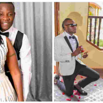 31-Year-Old Gospel Singer Guardian Angel Proposes to His 51-Year-Old Girlfriend Esther Musila