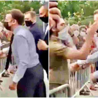 Man Slaps French President Emmanuel Macron in the Face [VIDEO]