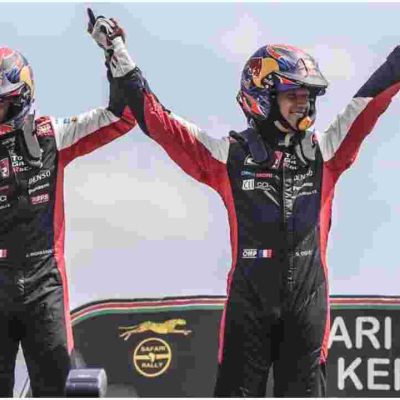 French Driver Sebastian Ogier Wins WRC Safari Rally Kenya