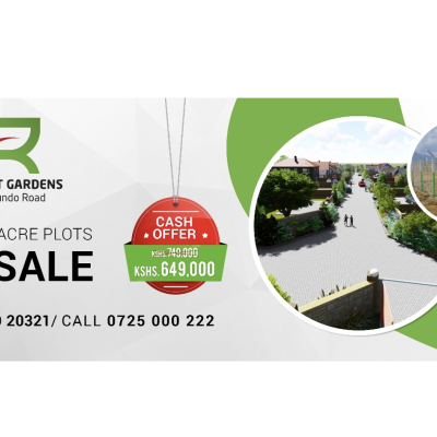 Plots for Sale: Radiant Gardens Kangundo Road 