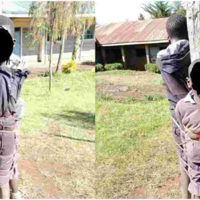 Headteacher and His Deputy in Trouble for Allegedly Tying Pupils on a Tree as Punishment 