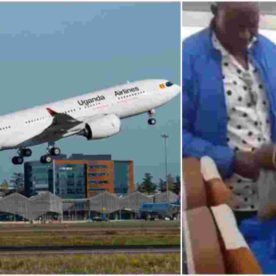 Uganda Airlines Crew Suspended for Allowing Man to Hawk Grasshoppers in a Flight 
