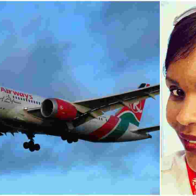 KQ Pilot Ruth Karauri Praised After Skillfully Landing at London's Heathrow Airport Amid Storm Eunice 