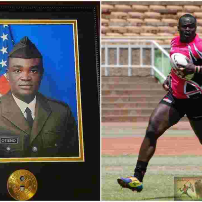 Former Kenyan Rugby Star Horace Otieno Joins the US Army  