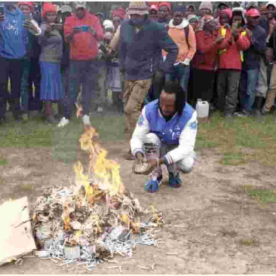 Kenyan Man Surrenders 20,000 Rolls of Bhang Worth Sh1 Million to a Church