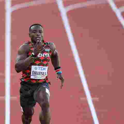 Kenya’s Ferdinand Omanyala Overcomes Jetlag to Qualify for 100m Semis in Oregon