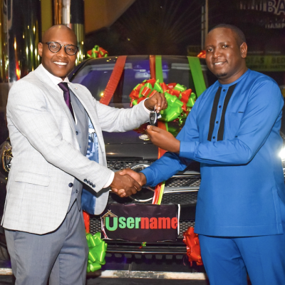 Username Investments Awards Employee of the Year with a Brand New Mercedes Benz
