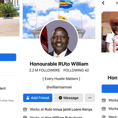 Three Suspects Arrested for Impersonating President Ruto and Other Senior Gov’t Officials on Social Media