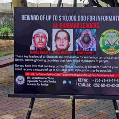 US Offers a $10 Million Bounty on Three Al-Shabaab Leaders Responsible for Attacks in Kenya 
