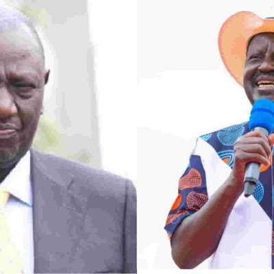 Ruto, Raila Clash on Twitter over Removal of IEBC Commissioners from Office 