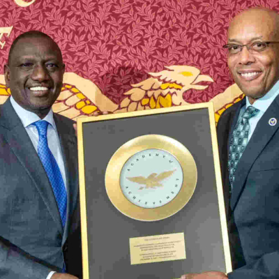 President Ruto Inducted into the American Academy of Achievement