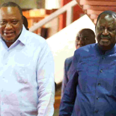 Raila Responds to Reports of Uhuru Resigning from Azimio Coalition 