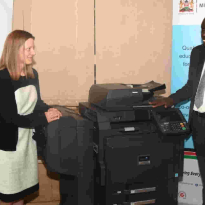 Kenyans Online React After Education Ministry Flaunts a Photocopier Donated by USAID