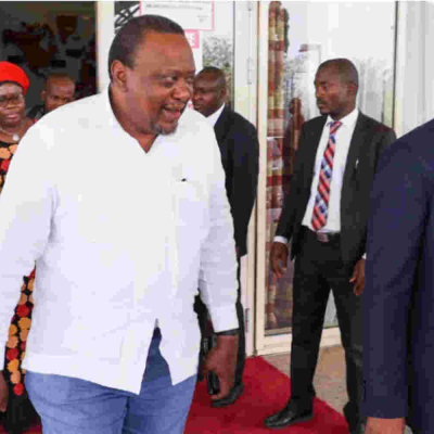 Uhuru Lands in Nigeria to Lead African Union's Election Observer Team